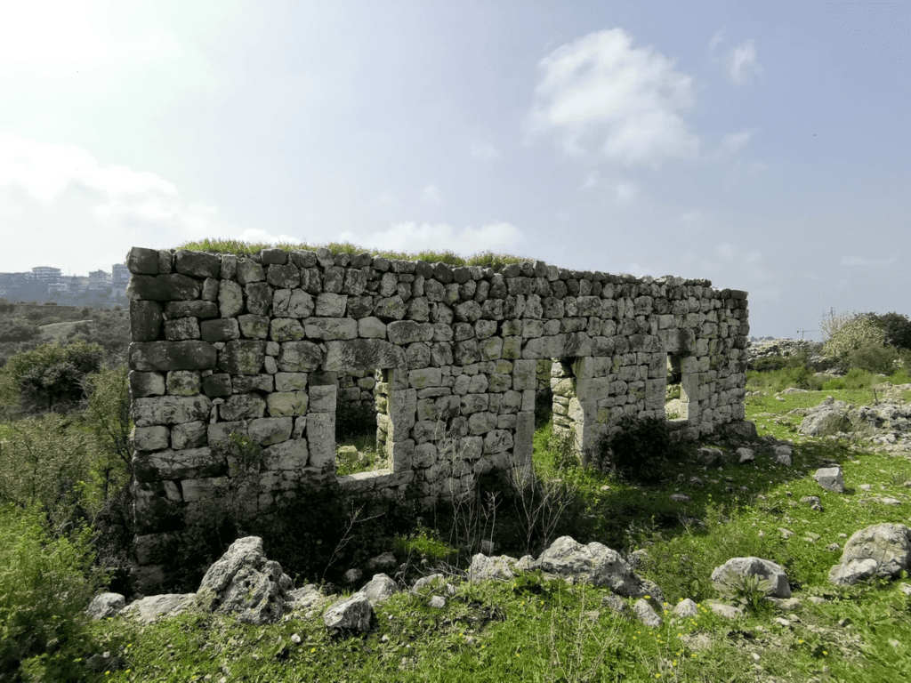 bjerrin lebanese ghost town ruins