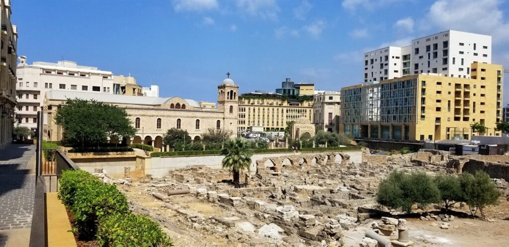 lebanon fact crowded archeological site