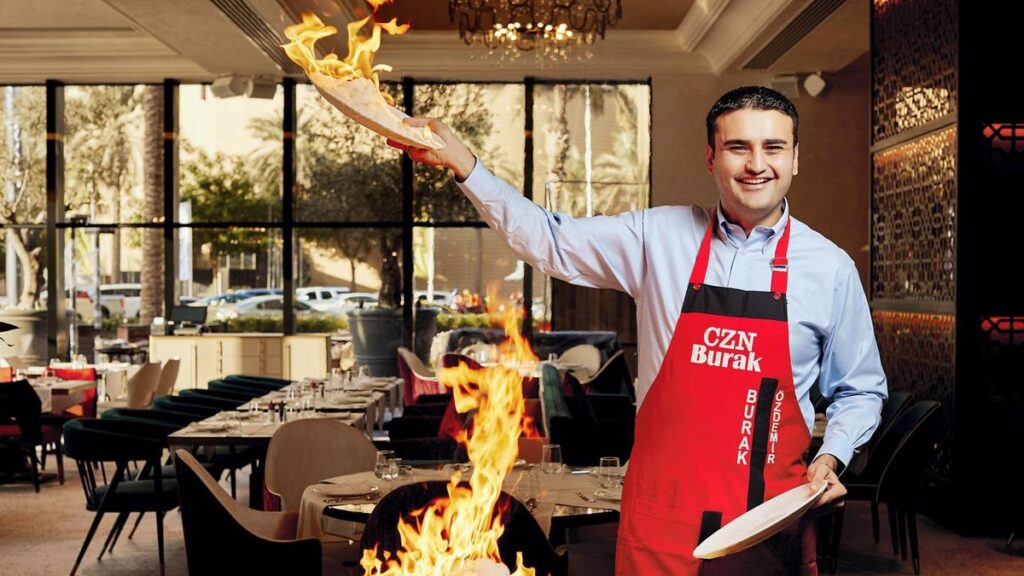 Turkish chef Burak Ozdemir