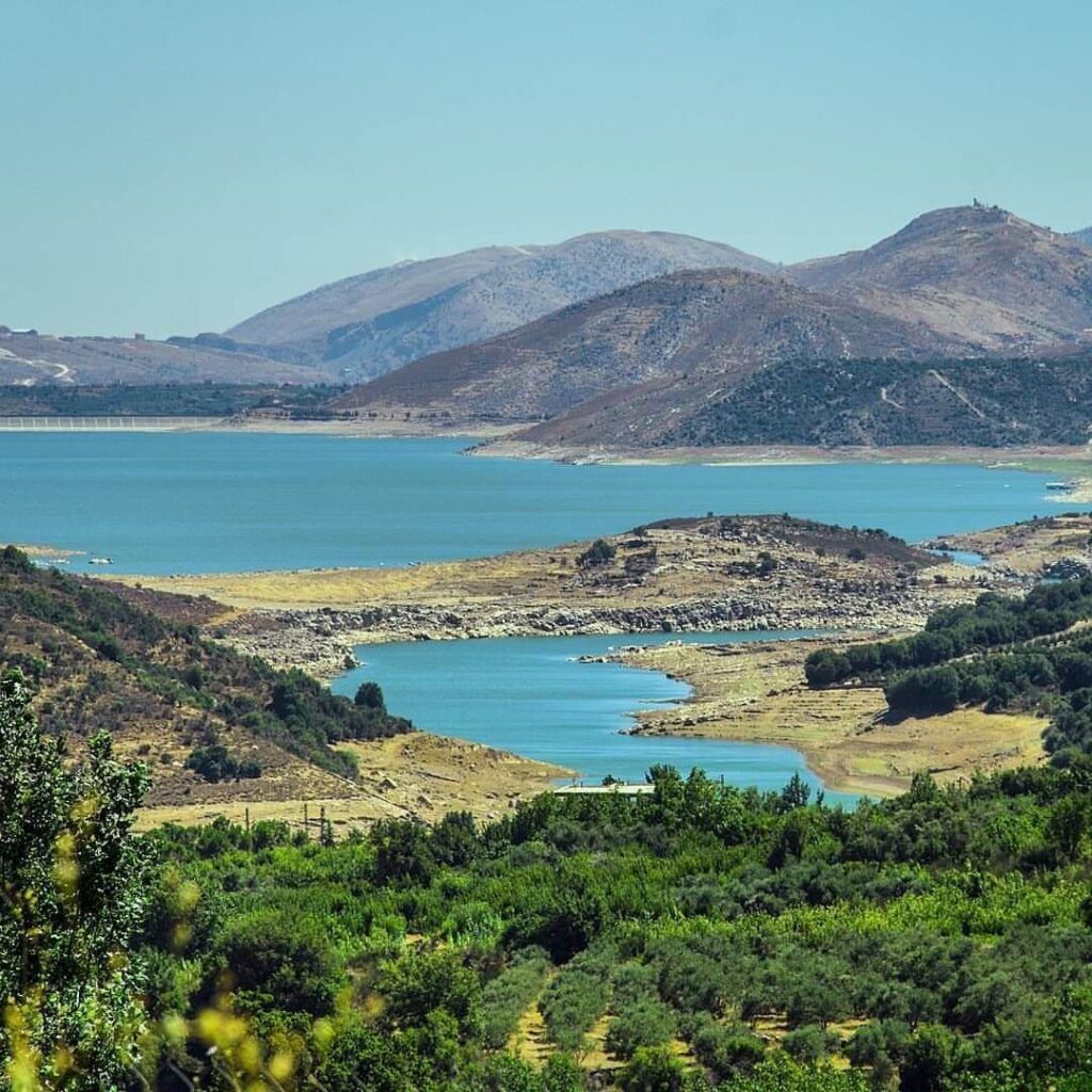 Touristic Natural Place Lake Qaraoun