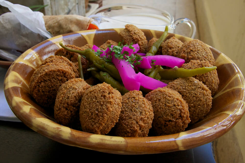 lebanese street food covid-19 falafel