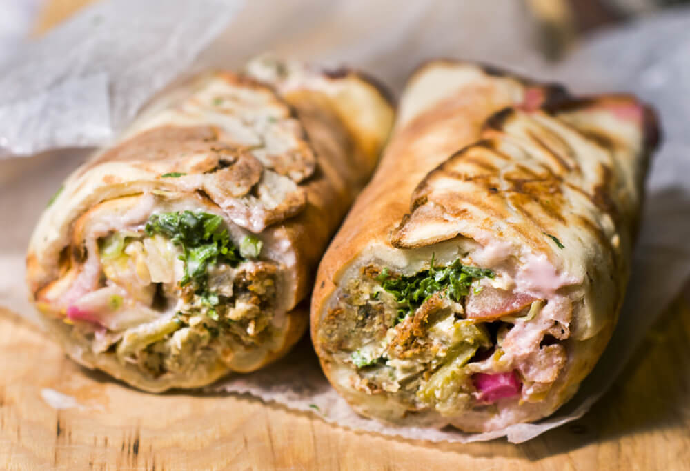 lebanese street food covid-19 shawarma