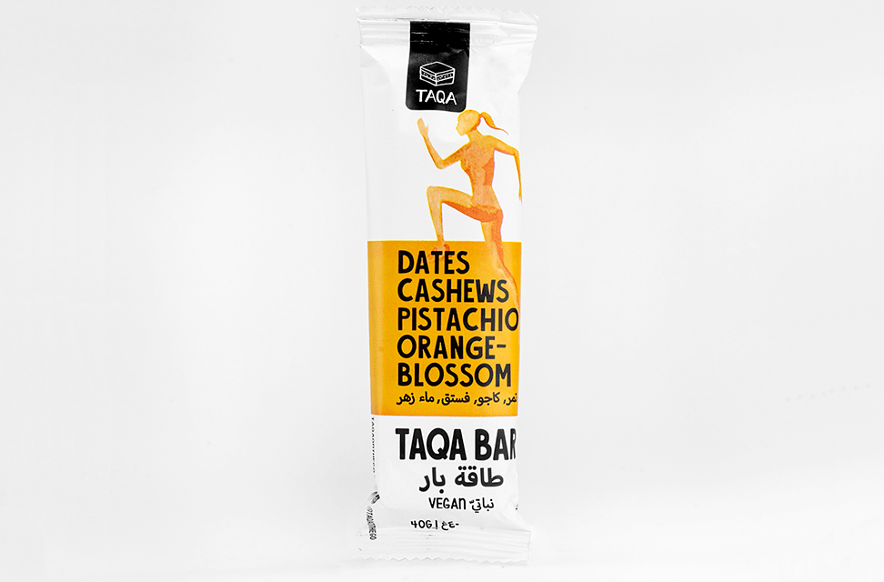 taqa lebanese snacks Pistachio Orange Blossom Bar