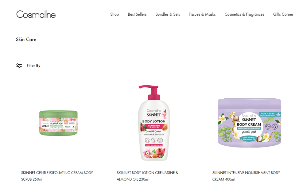Cosmaline, Best Lebanese Hair & Skin Care Products online shopping - e-shop