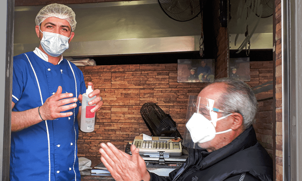 Sam Bakery, Hadath The Tastiest Lebanese Man'ouche in Lebanon COVID-19 measures