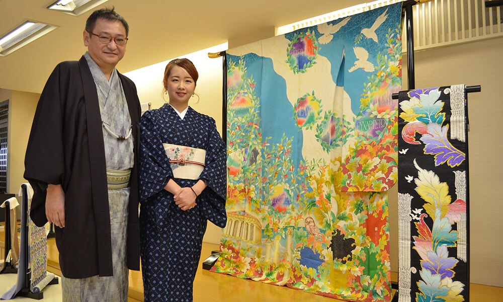 Yoshimasa Takakura Kimono Project at Tokyo Olympics 2021