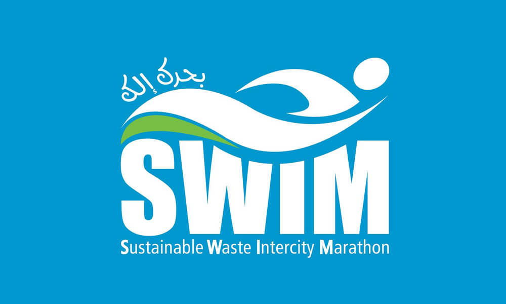 Swim Lebanon sustainable waste intercity marathon