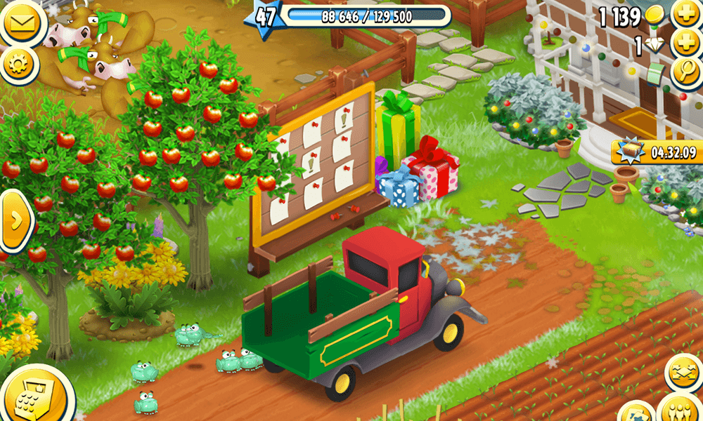 quick ways to get vouchers in hay day- Completing truck orders